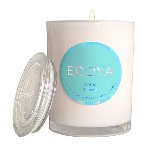 ECOYA Metro Jar Candle Lotus Flower