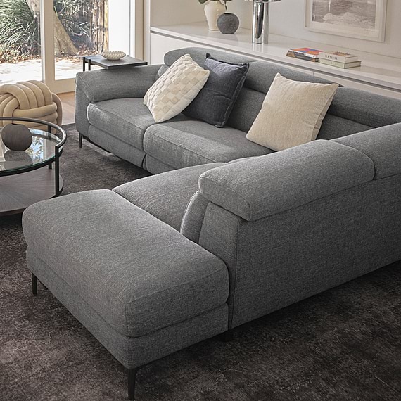 CORA Fabric Electric Recliner Modular Sofa