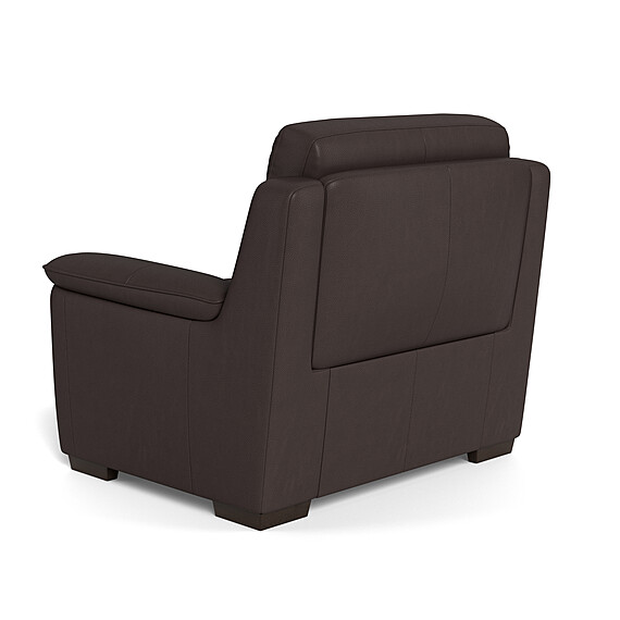 ASHER Leather Electric Recliner Armchair