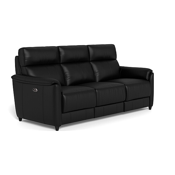 DEXTER Leather Electric Recliner Sofa