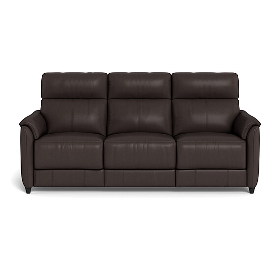 DEXTER Leather Electric Recliner Sofa