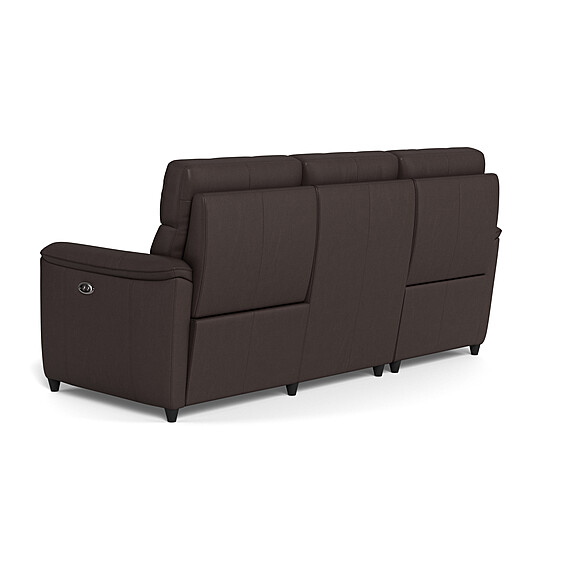 DEXTER Leather Electric Recliner Sofa