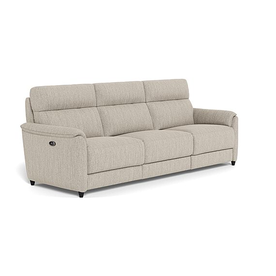 DEXTER Fabric Battery Recliner Sofa