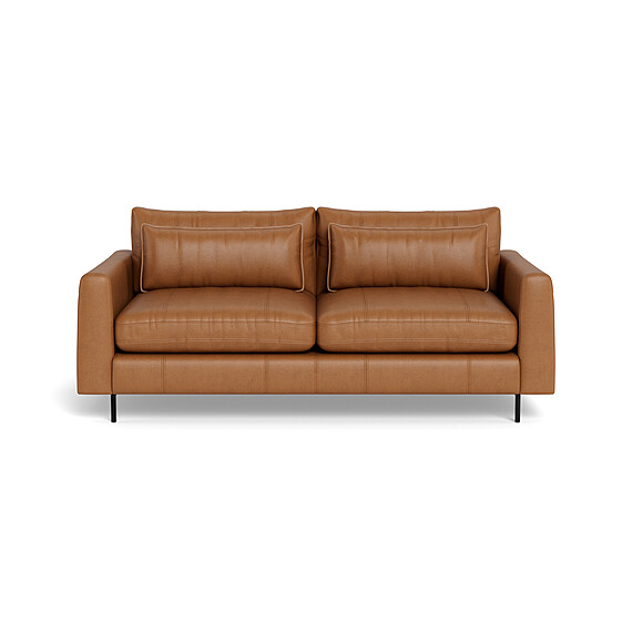 HENDRICKS Leather Sofa