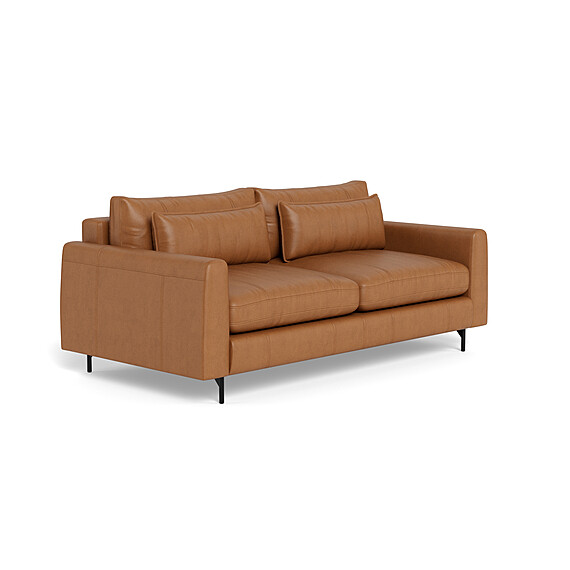 HENDRICKS Leather Sofa