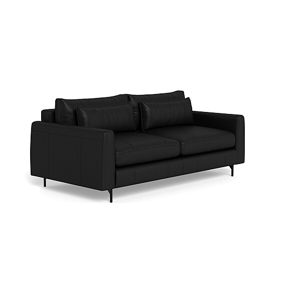 HENDRICKS Leather Sofa