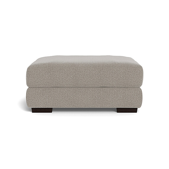 BARRET Fabric Ottoman 