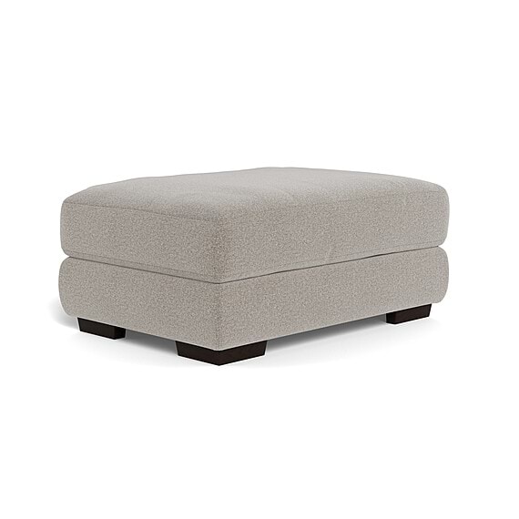 BARRET Fabric Ottoman 