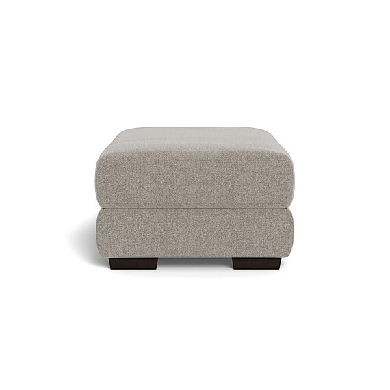 BARRET Fabric Ottoman 