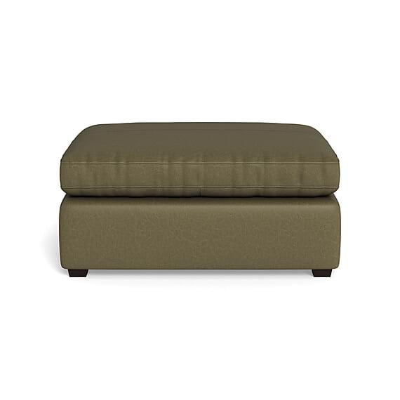 MOMBA Leather Ottoman