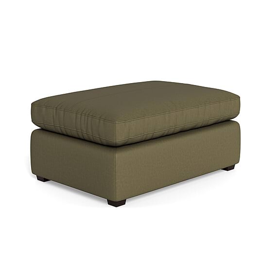 MOMBA Leather Ottoman