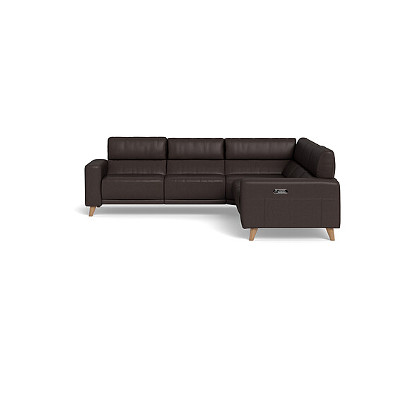 STERLING Leather Electric Recliner Modular Sofa