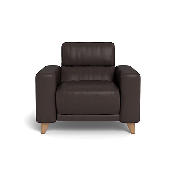 STERLING Leather Electric Recliner Armchair