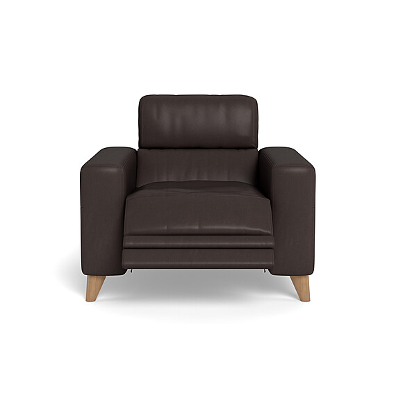 STERLING Leather Electric Recliner Armchair