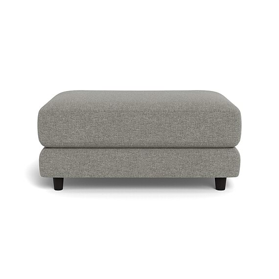 KNOX Fabric Ottoman