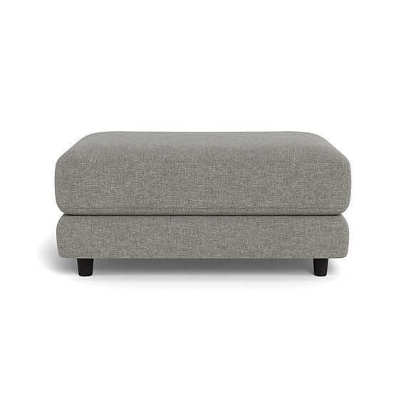 KNOX Fabric Ottoman