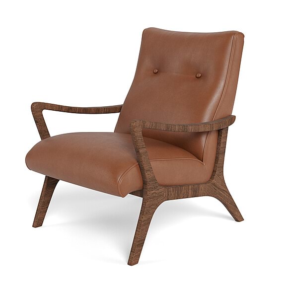 PENNY Leather Occasional Chair