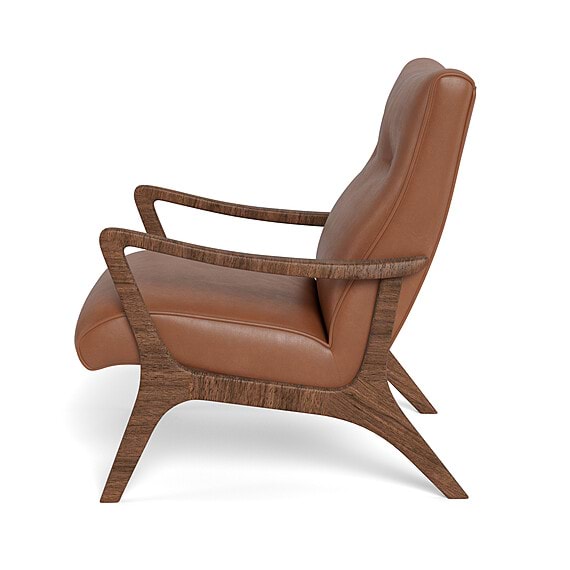 PENNY Leather Occasional Chair