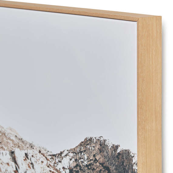 COASTAL DESERT Framed Canvas