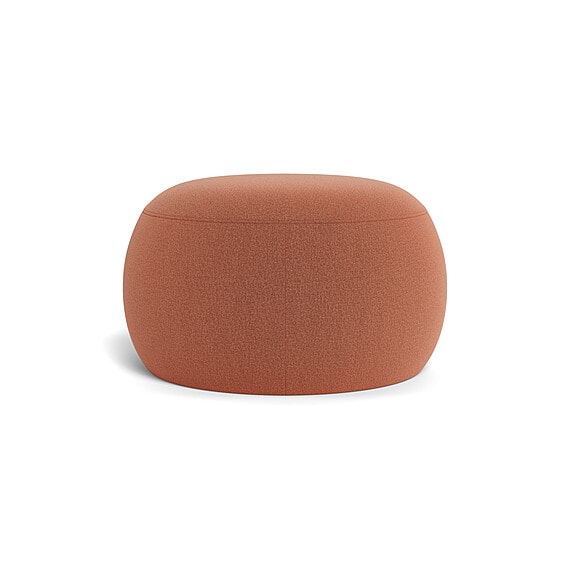 GLOBE Fabric Ottoman