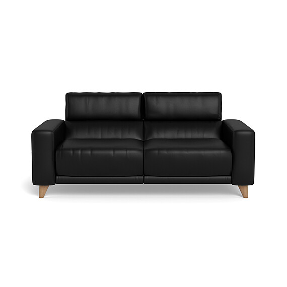 STERLING Leather Battery Recliner Sofa