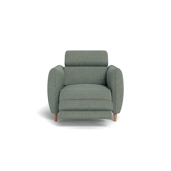 HUGO Fabric Electric Recliner Armchair