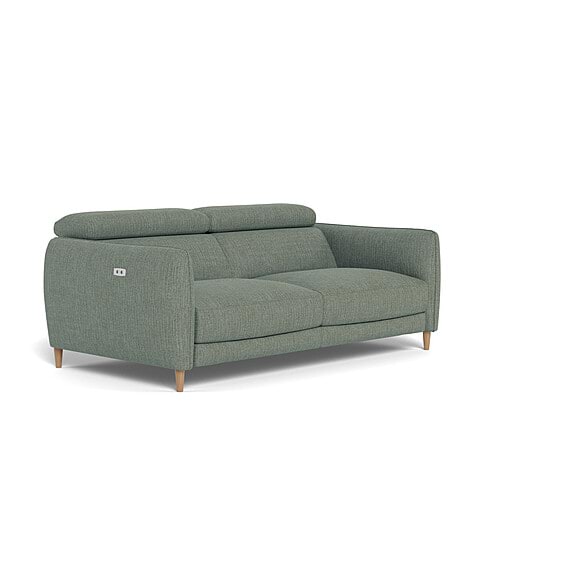 HUGO Fabric Electric Recliner Sofa