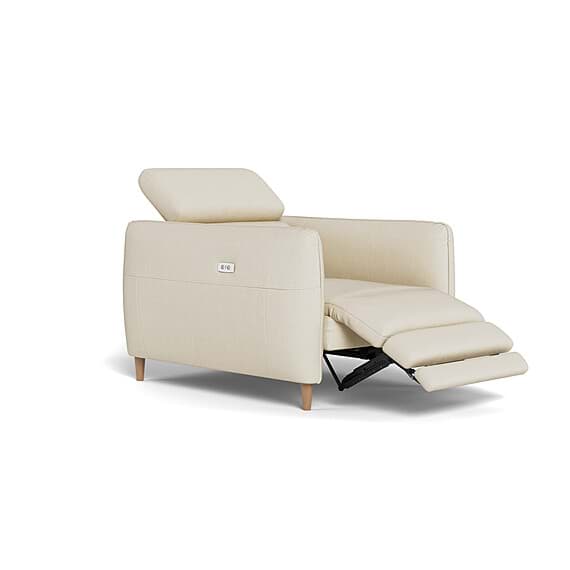 HUGO Leather Electric Recliner Armchair