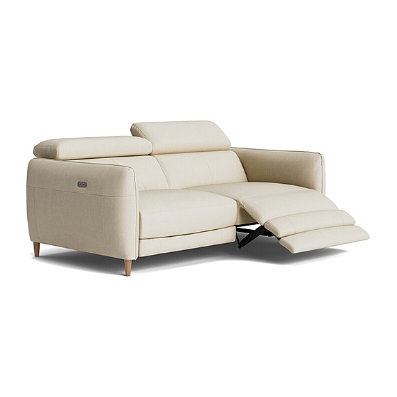 HUGO Leather Electric Recliner Sofa