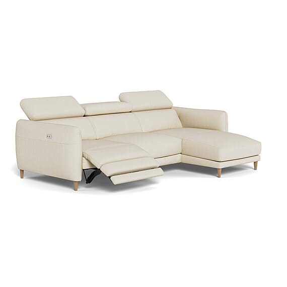 HUGO Leather Electric Recliner Modular Sofa