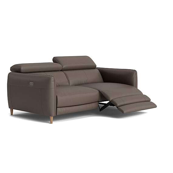 HUGO Leather Electric Recliner Sofa