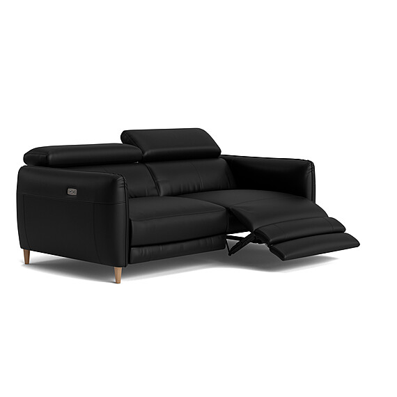 HUGO Leather Electric Recliner Sofa