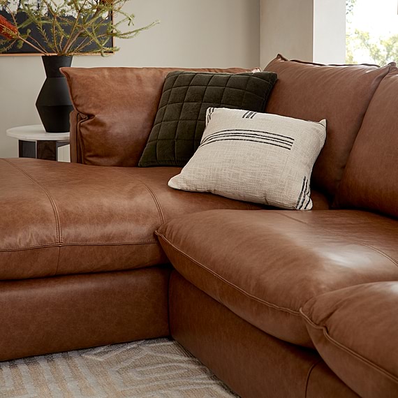 SORRENTO Leather Modular Sofa