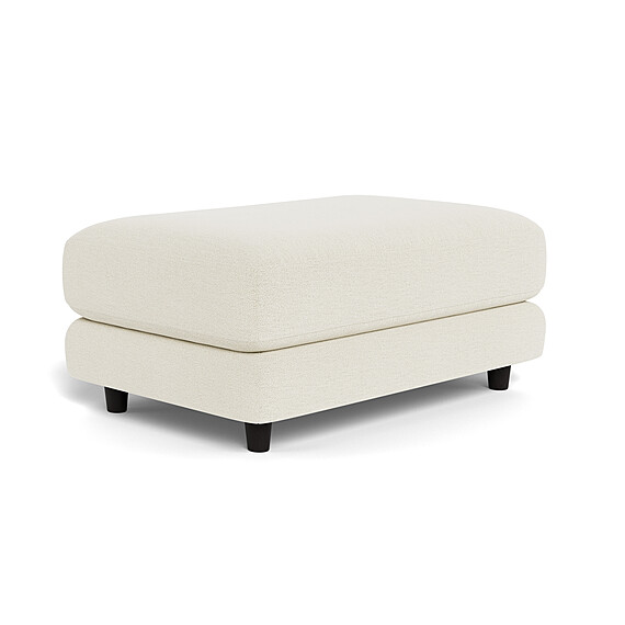 KNOX Fabric Ottoman