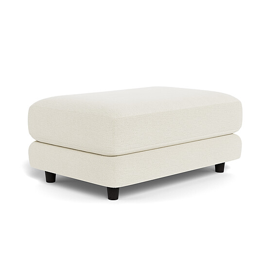 KNOX Fabric Ottoman