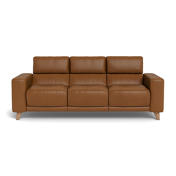 STERLING Leather Electric Recliner Sofa