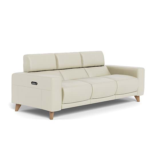 STERLING Leather Electric Recliner Sofa