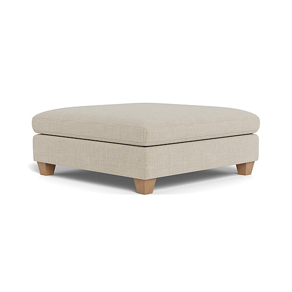 WILLOW Fabric Ottoman