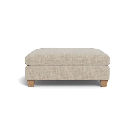 WILLOW Fabric Ottoman