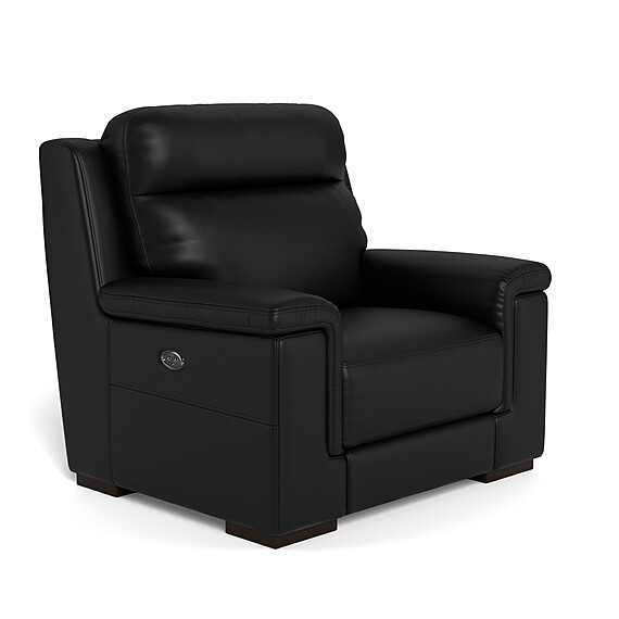 BARRET Leather Electric Recliner Armchair