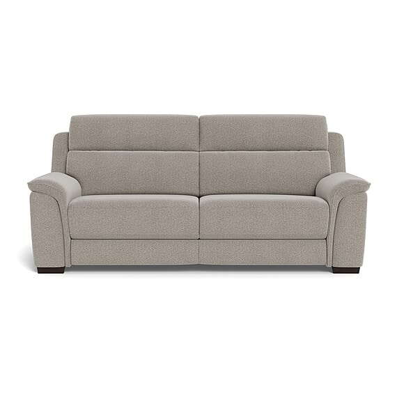 ASHER Fabric Battery Recliner Sofa