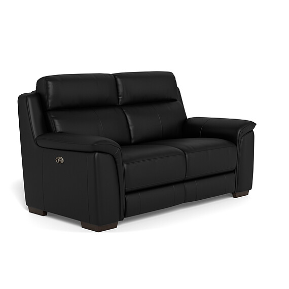 ASHER Leather Battery Recliner Sofa