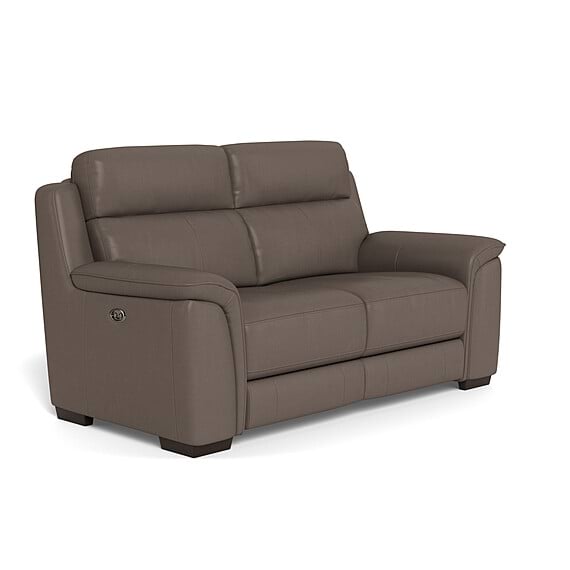 ASHER Leather Battery Recliner Sofa