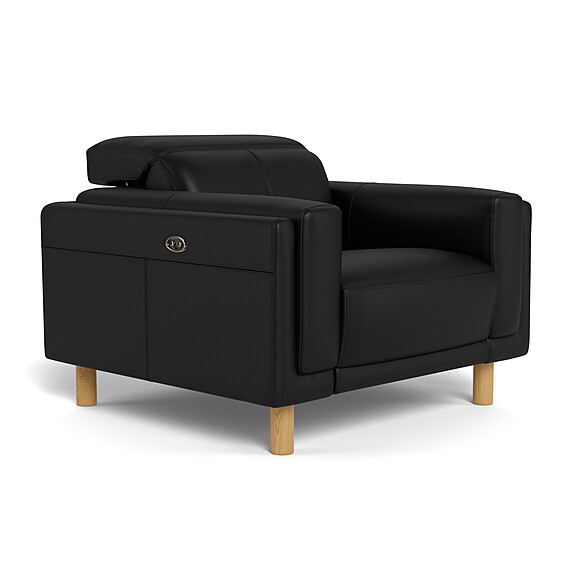 HENRY Leather Electric Recliner Armchair