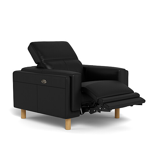 HENRY Leather Electric Recliner Armchair