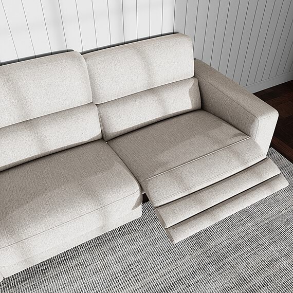 CONNERY Fabric Electric Recliner Sofa