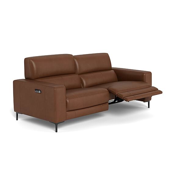 CONNERY Leather Electric Recliner Sofa