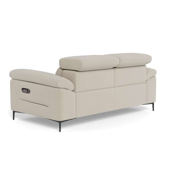 CORA Fabric Battery Recliner Sofa