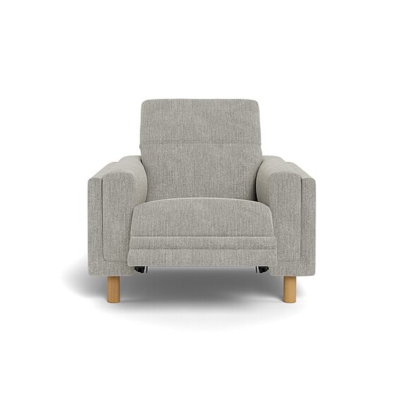 HENRY Fabric Battery Recliner Armchair