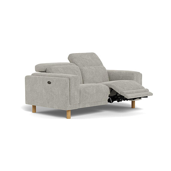 HENRY Fabric Battery Recliner Sofa